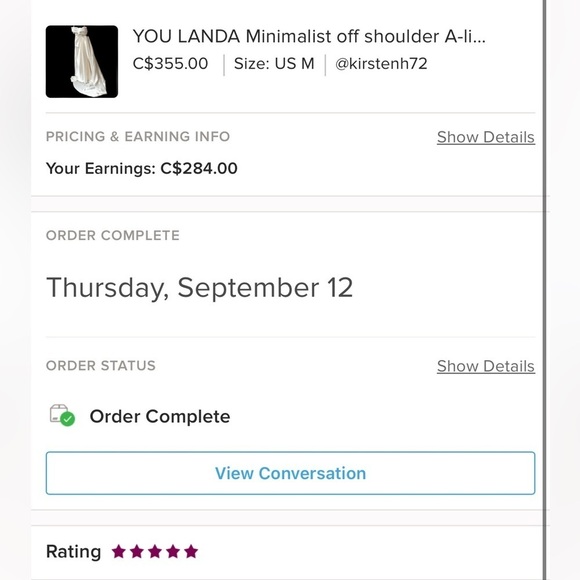 Elegant White Strapless Vintage Dress - Picture 13 of 13